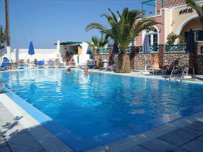 Alkyon Hotel Kamári Eksteriør billede